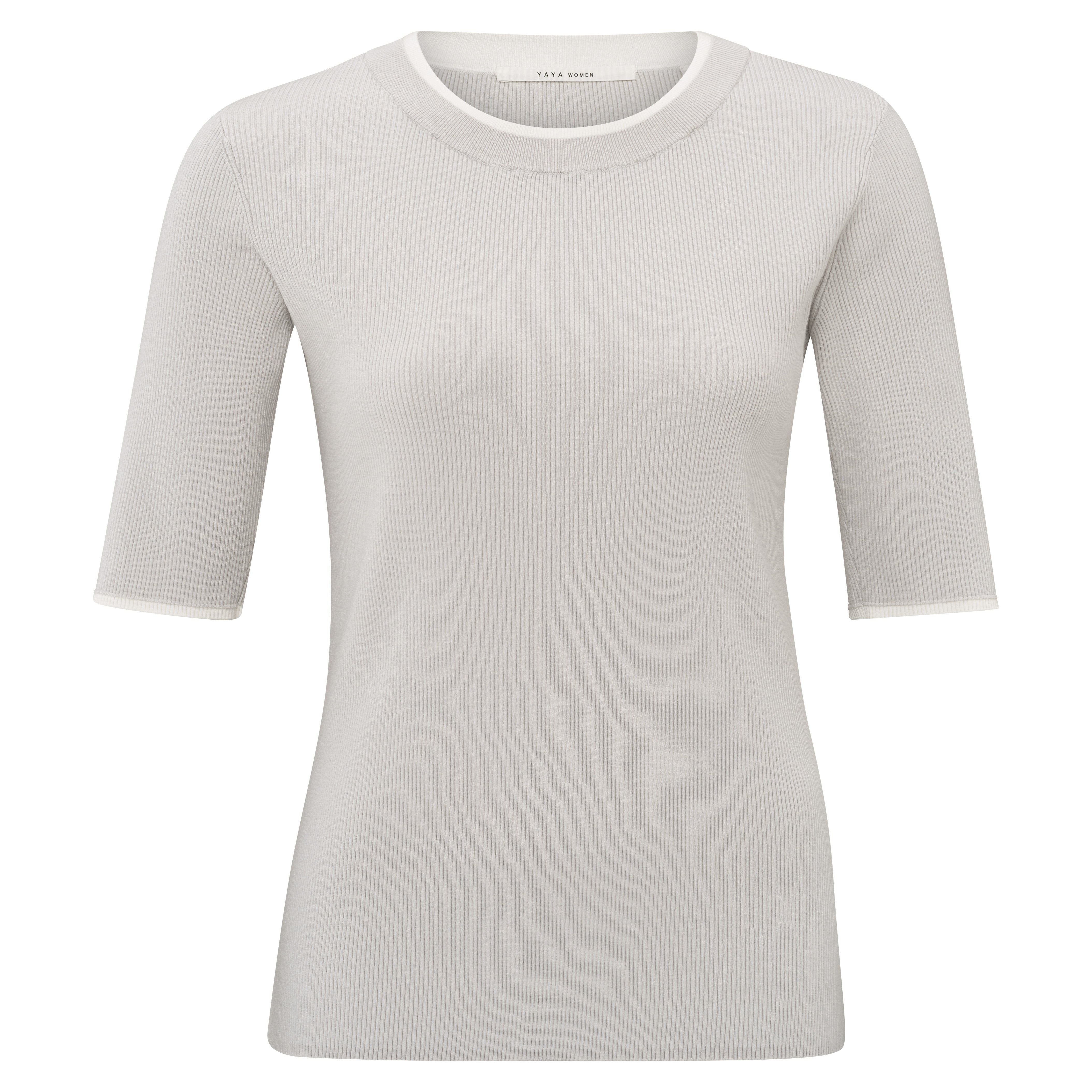Rib Fitted Sweater