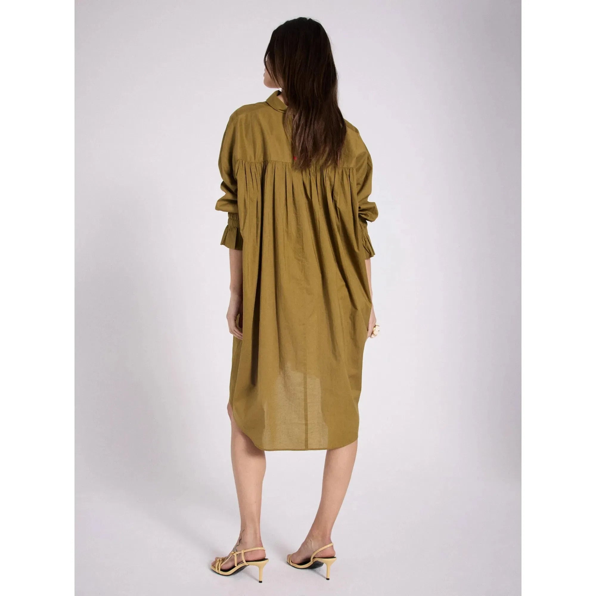 Gabriela Cotton Shirt Dress