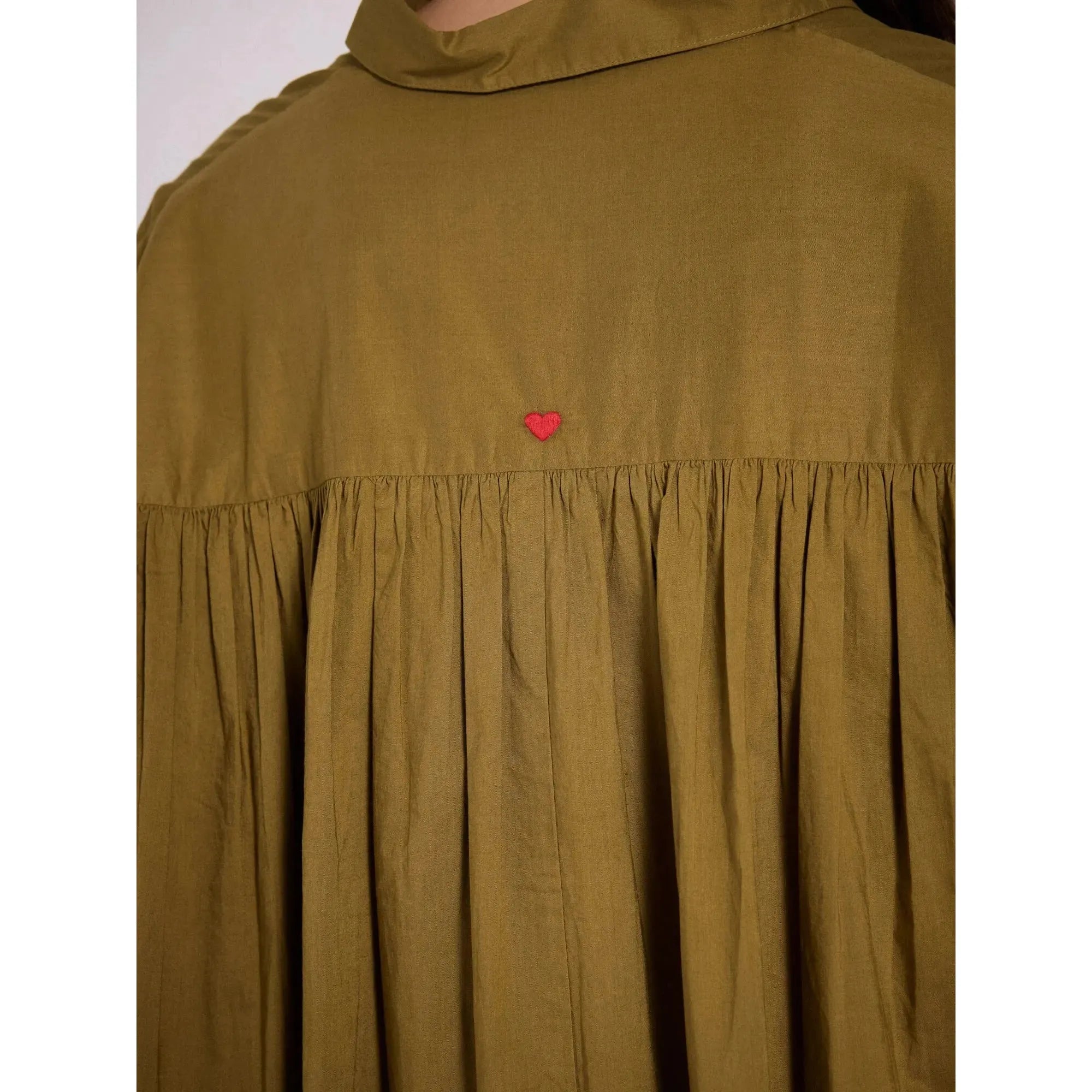 Gabriela Cotton Shirt Dress