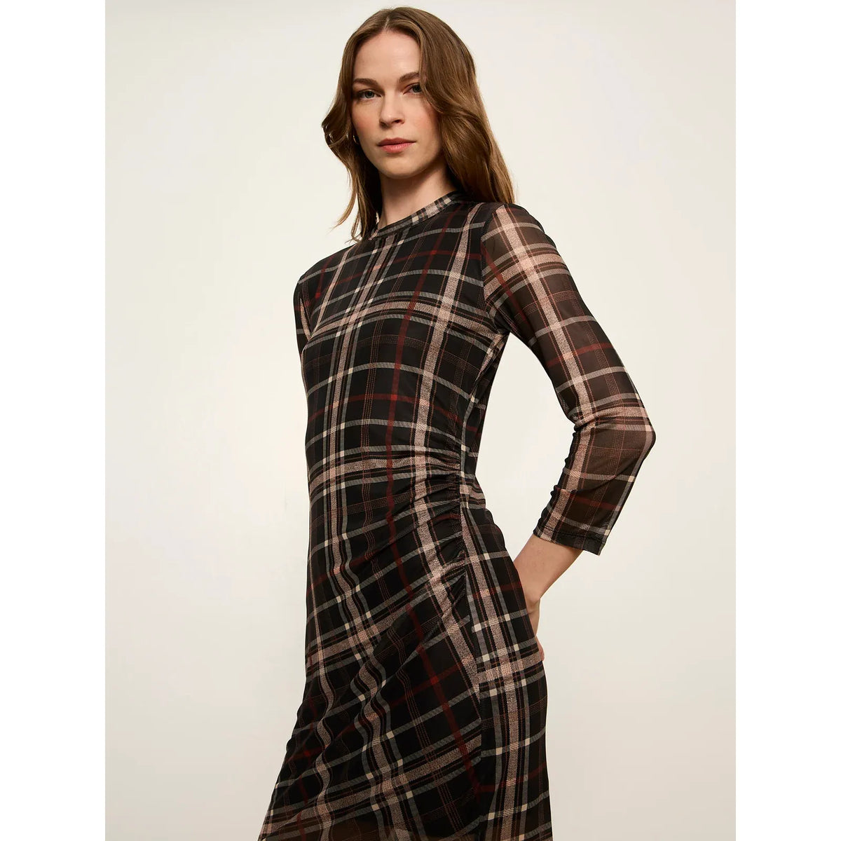 Easy Autumn Mesh Dress