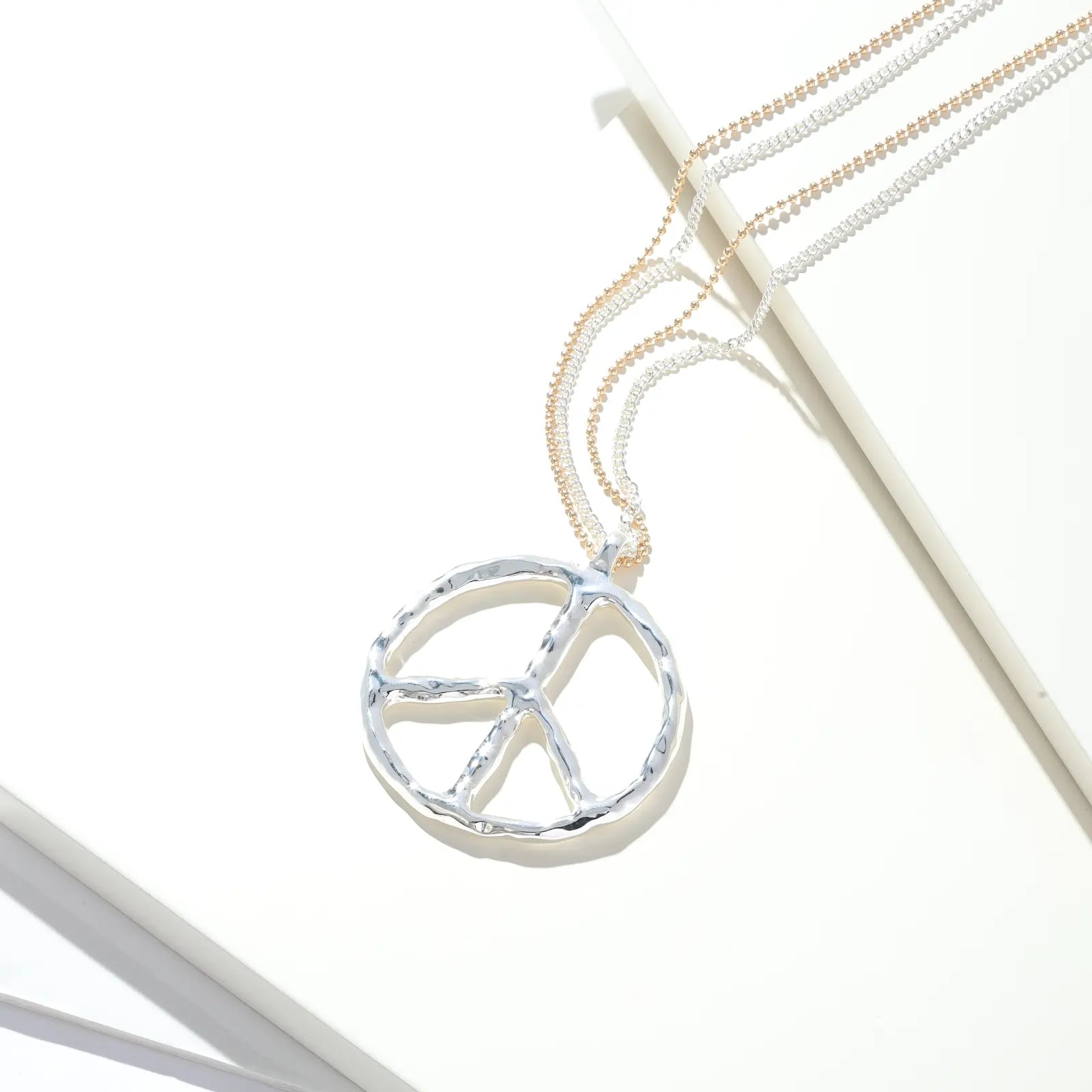 Merx Fashion Chain NK Silver & Gold 82+5cm ext