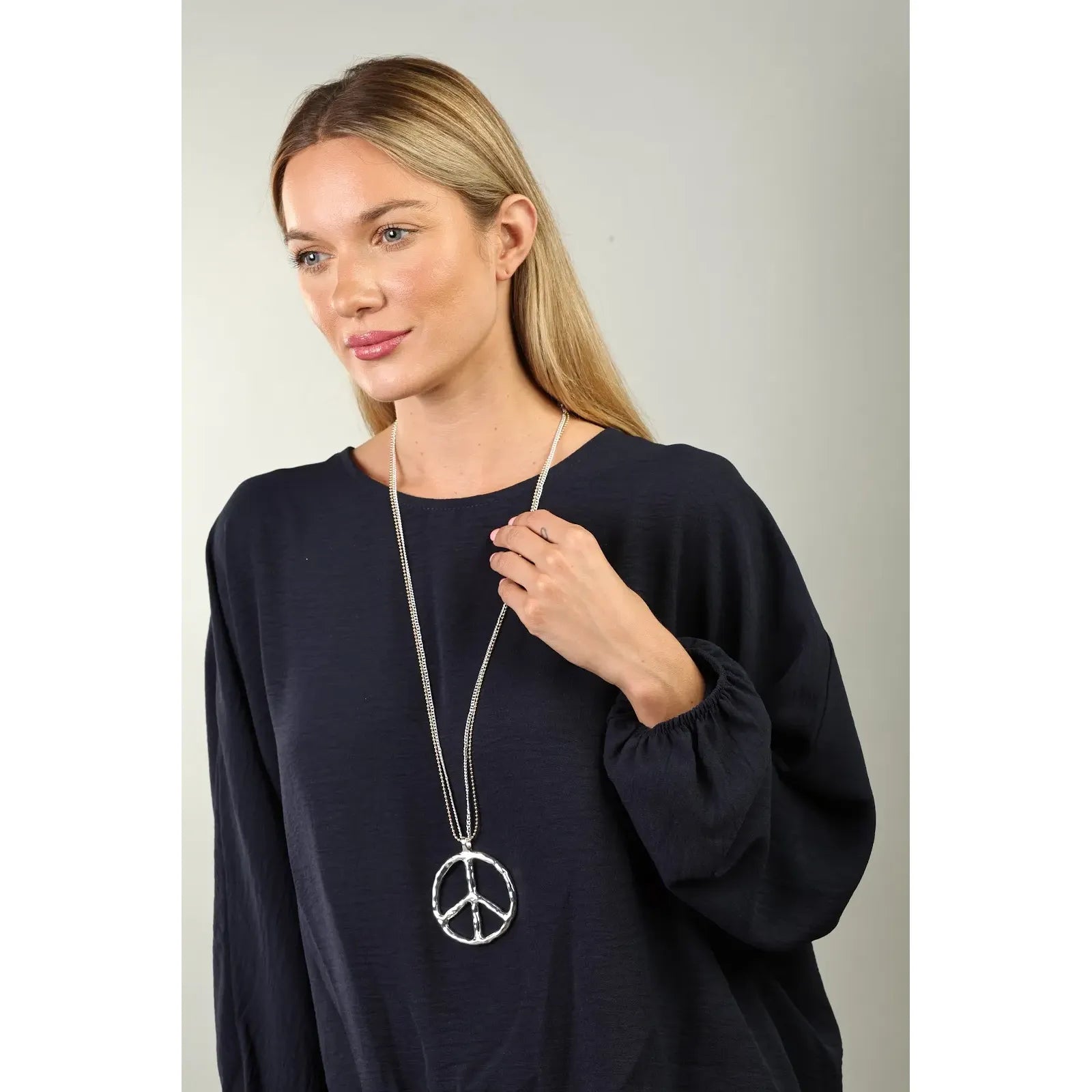 Merx Fashion Chain NK Silver & Gold 82+5cm ext