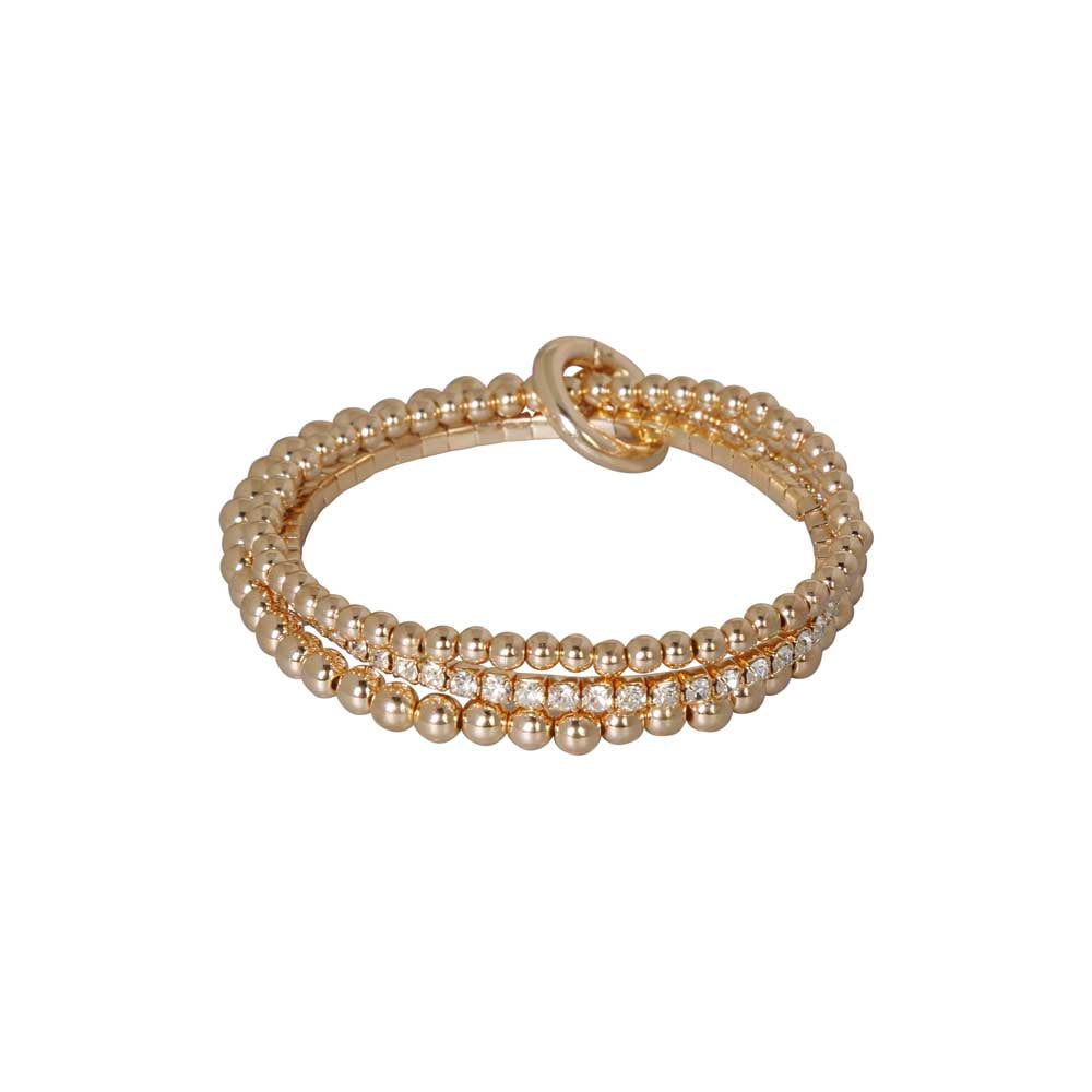 Merx 07-14147-1 Stretch Gold Bracelet