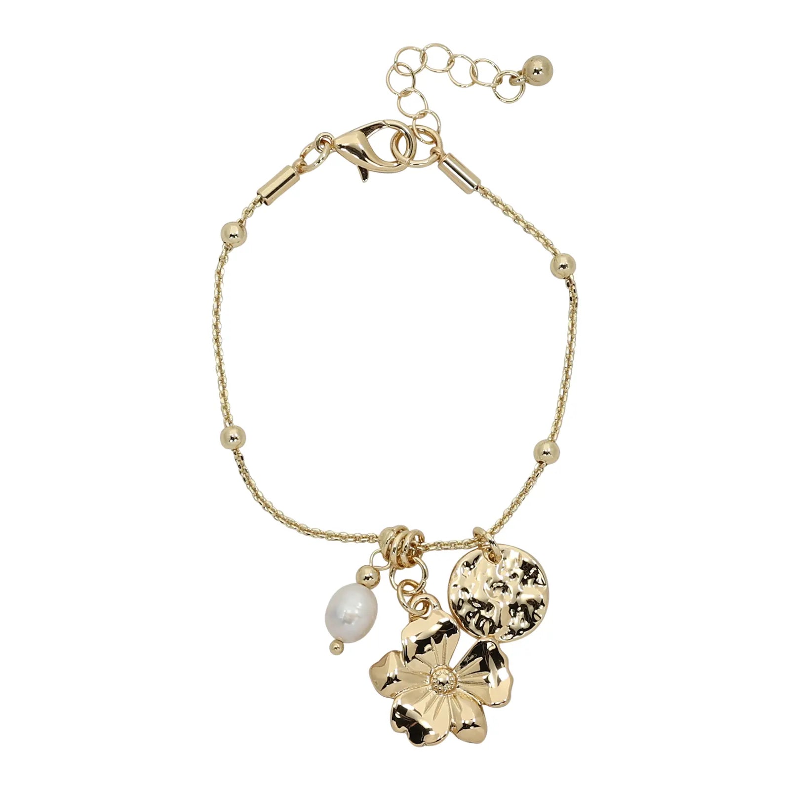 Merx Fashion Chain Bracelet Gold 20cm