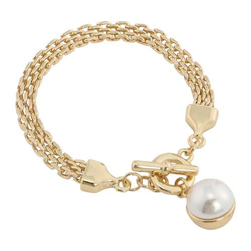 Merx 07-5822-1 Gold Ball Bracelet