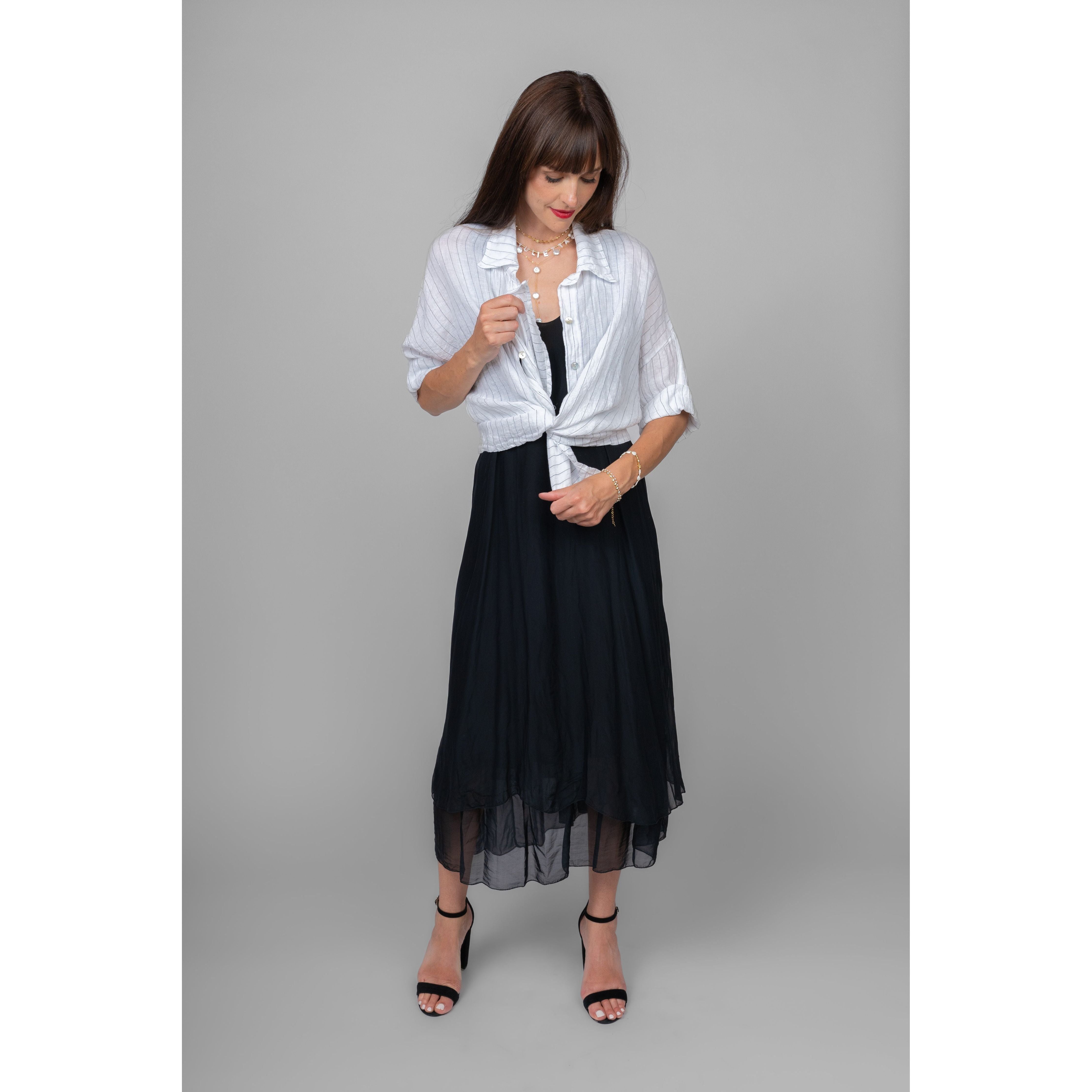 Silk Layered Dress
