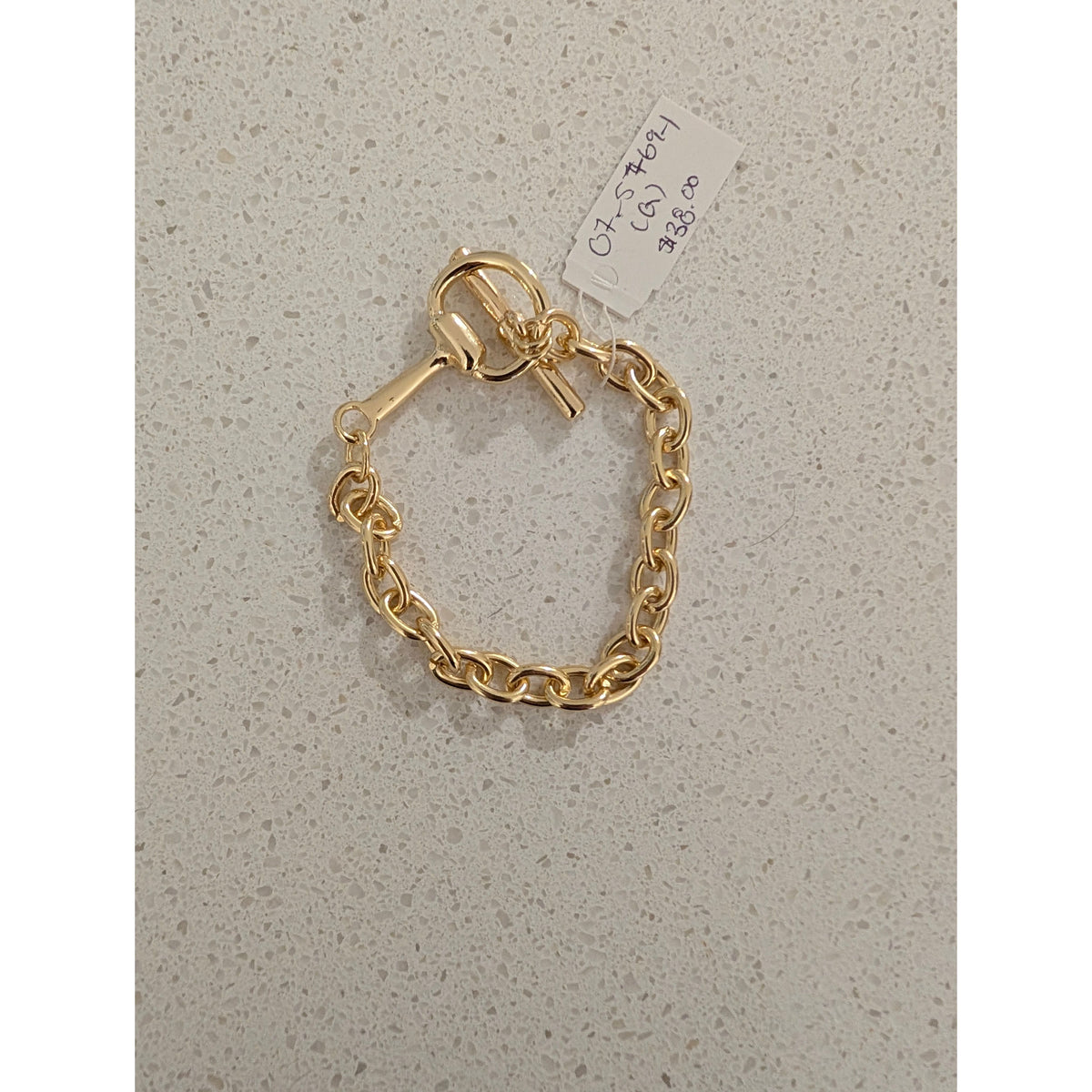 Merx Fashion Bracelet Shiny Gold 07-5769-1