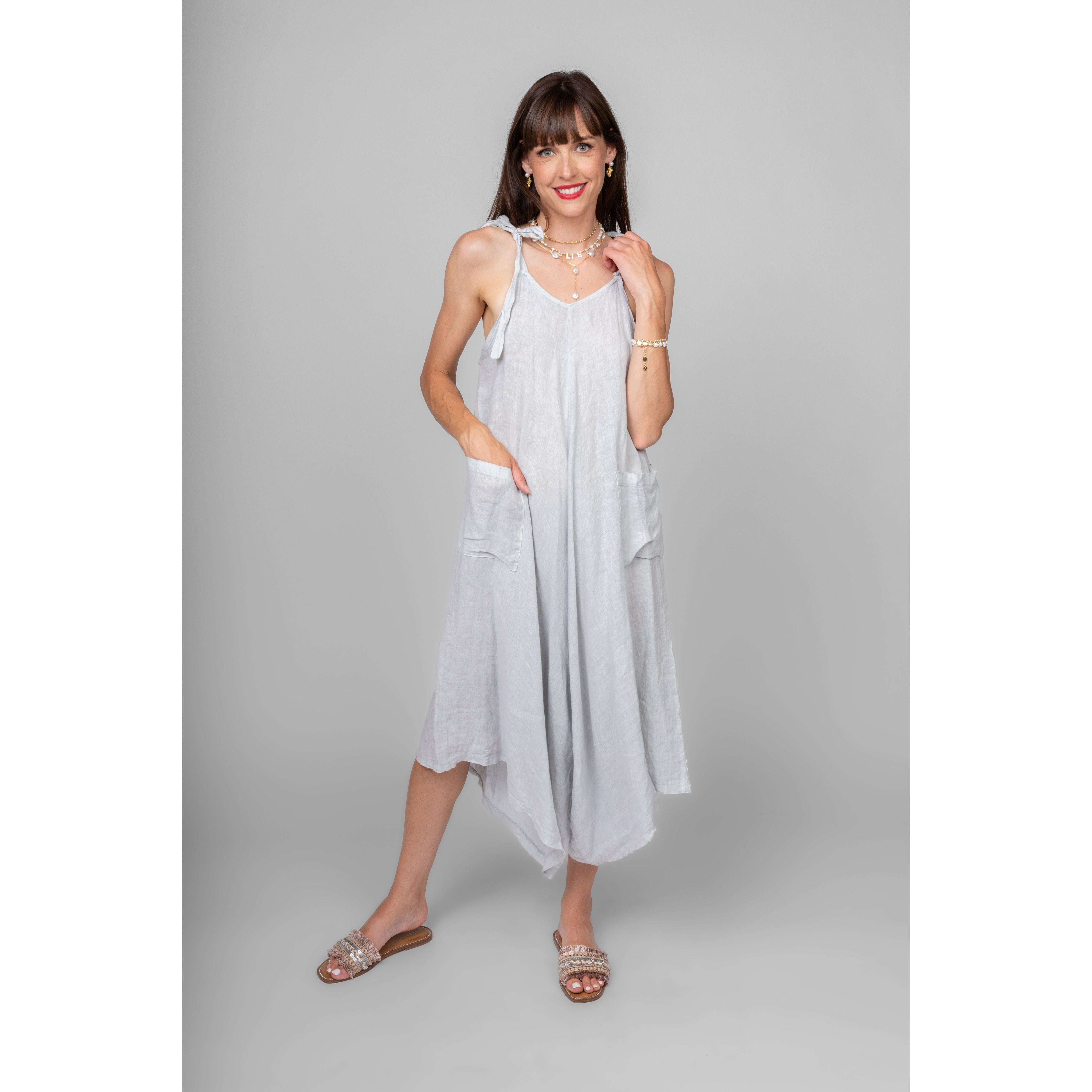 Relaxed Linen Romper