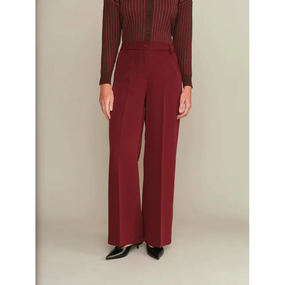 Alex Pants | Burgundy