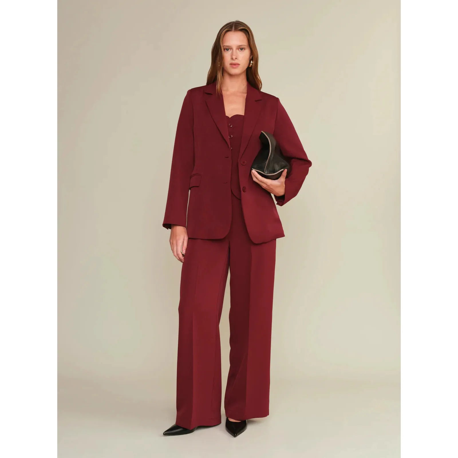 Alex Pants | Burgundy