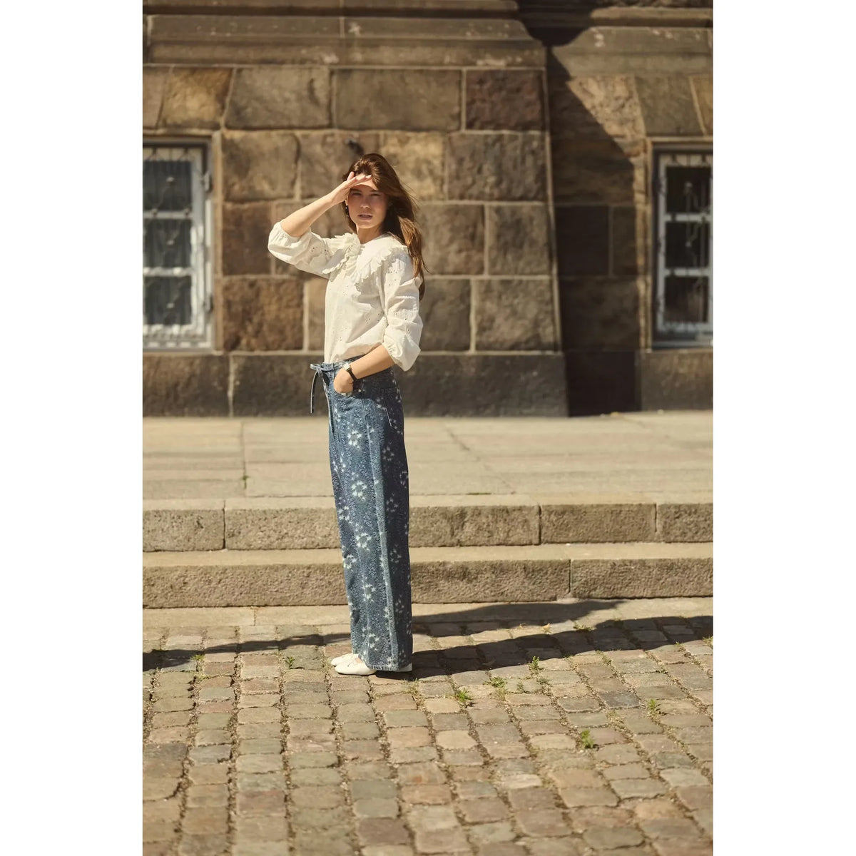 Cujilly Wide-Leg Jeans