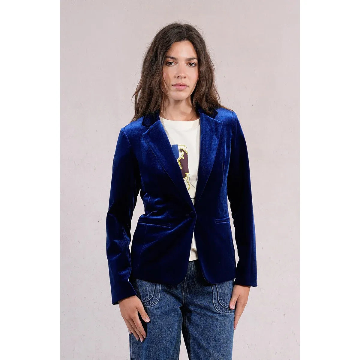 The Indigo Luxe Blazer