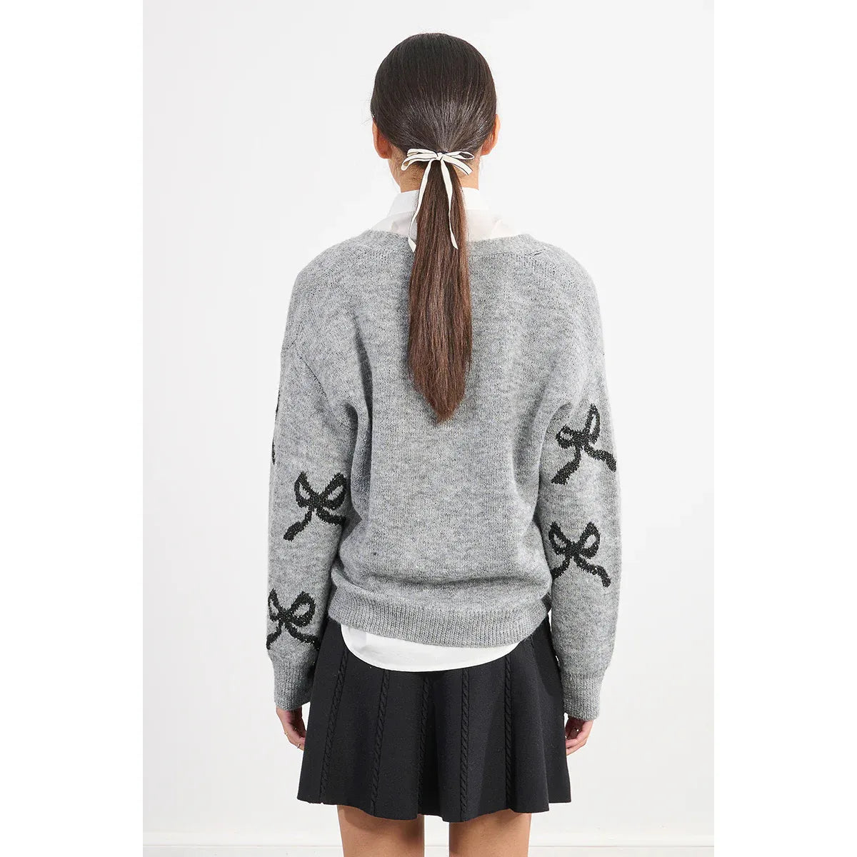 Livia Bow Cardigan