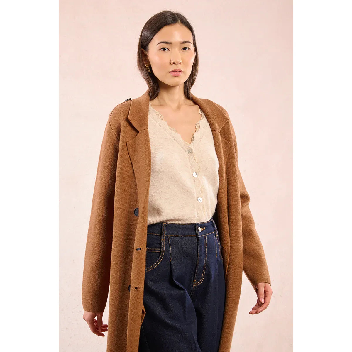 Marlowe Double-Breasted Coat
