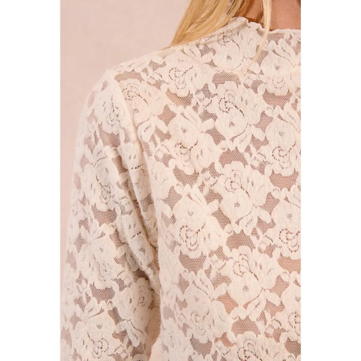 Semi Sheer Ladies Top