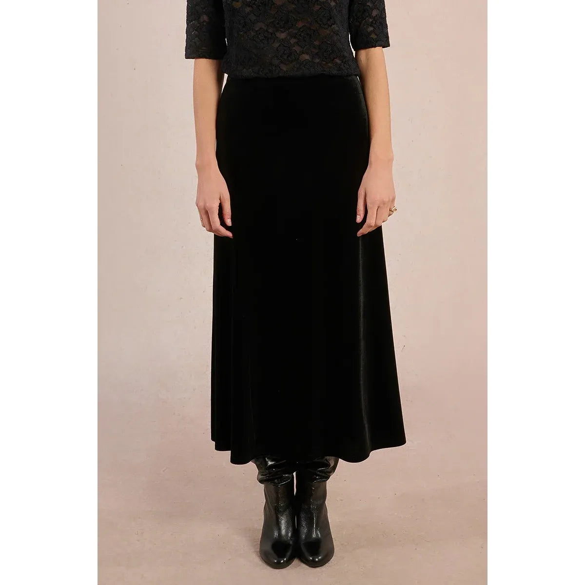 Valentina Velvet Skirt