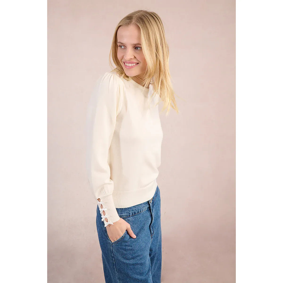 The Margot Bow Sweater