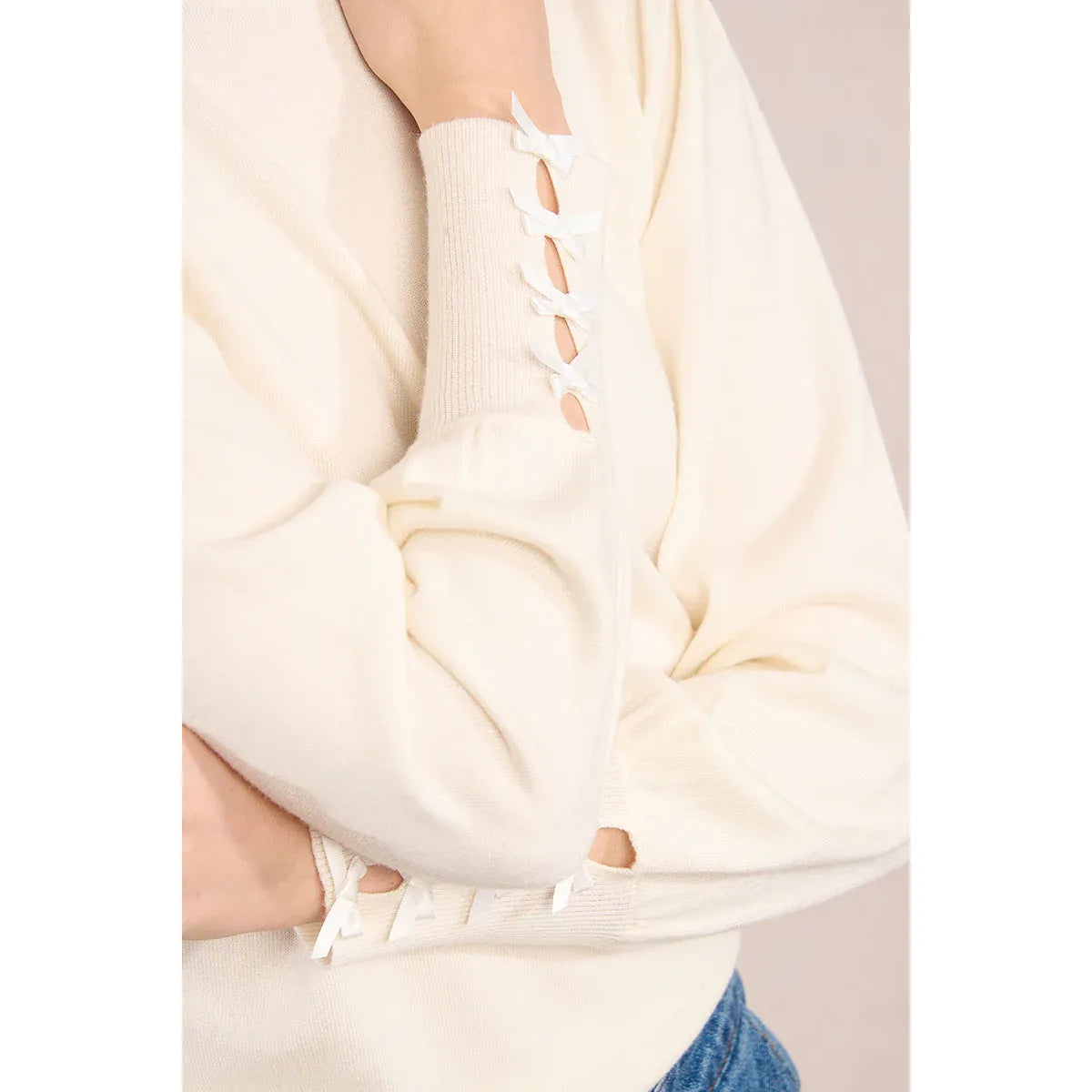 The Margot Bow Sweater