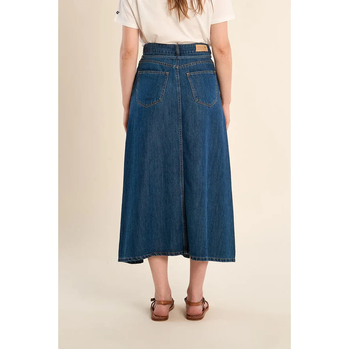 Dakota Denim Maxi Skirt
