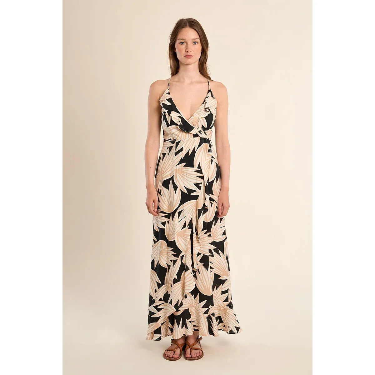 Paloma Lace-Back Maxi Dress