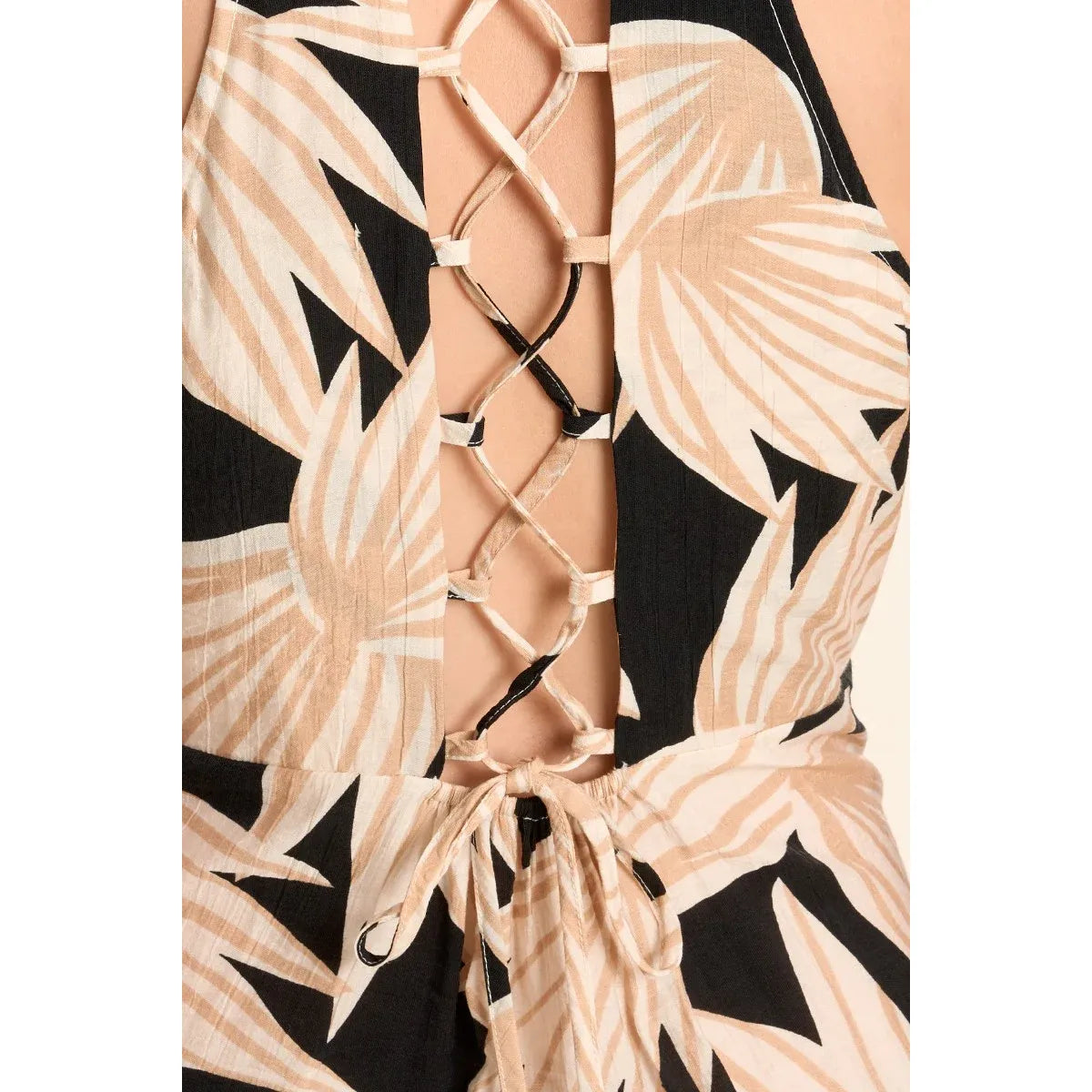 Paloma Lace-Back Maxi Dress