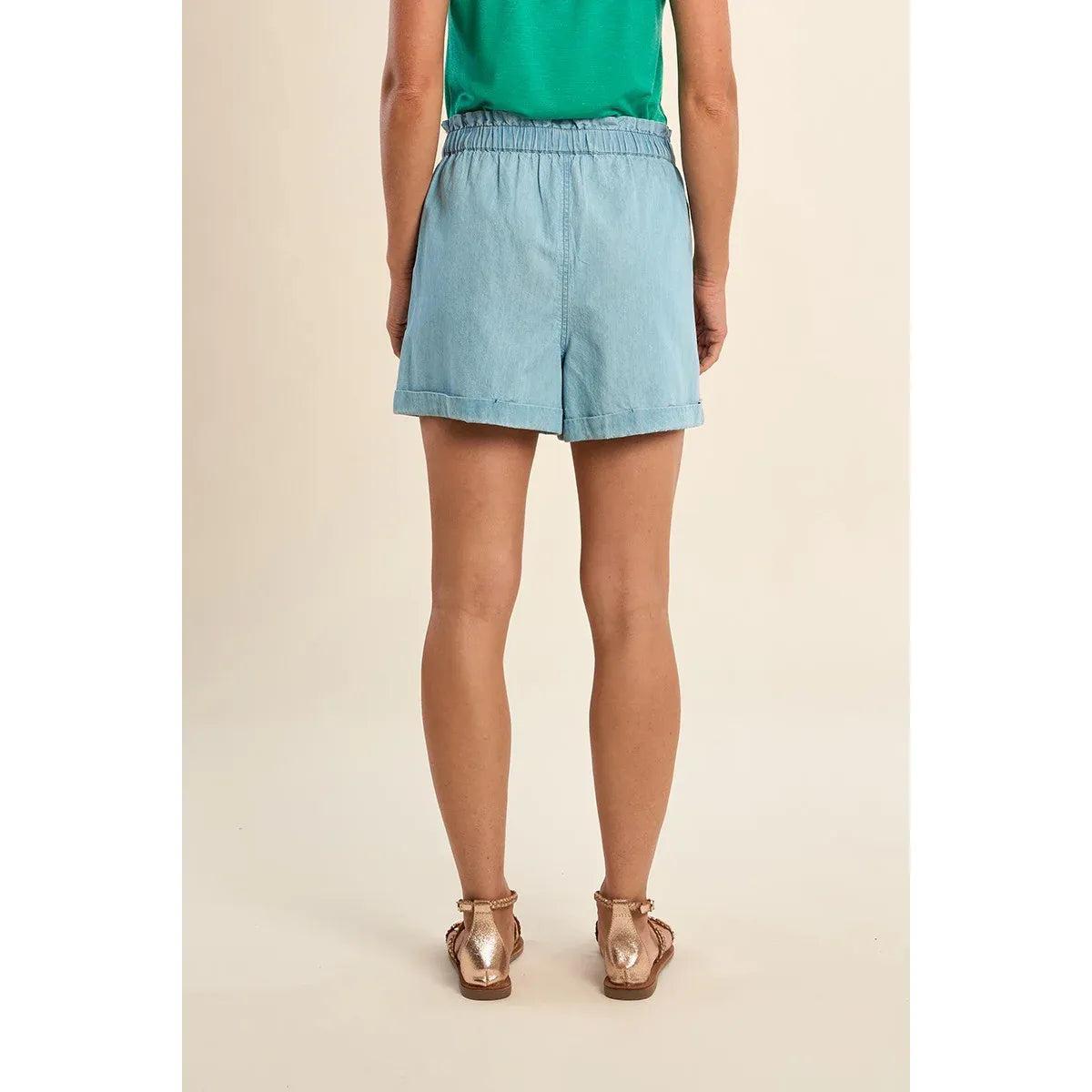 Marlowe Tie-Waist Shorts
