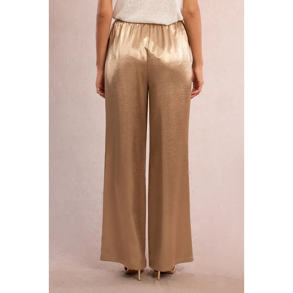 The Golden Hour Satin Pant