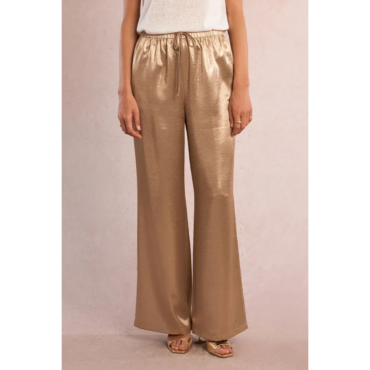 The Golden Hour Satin Pant