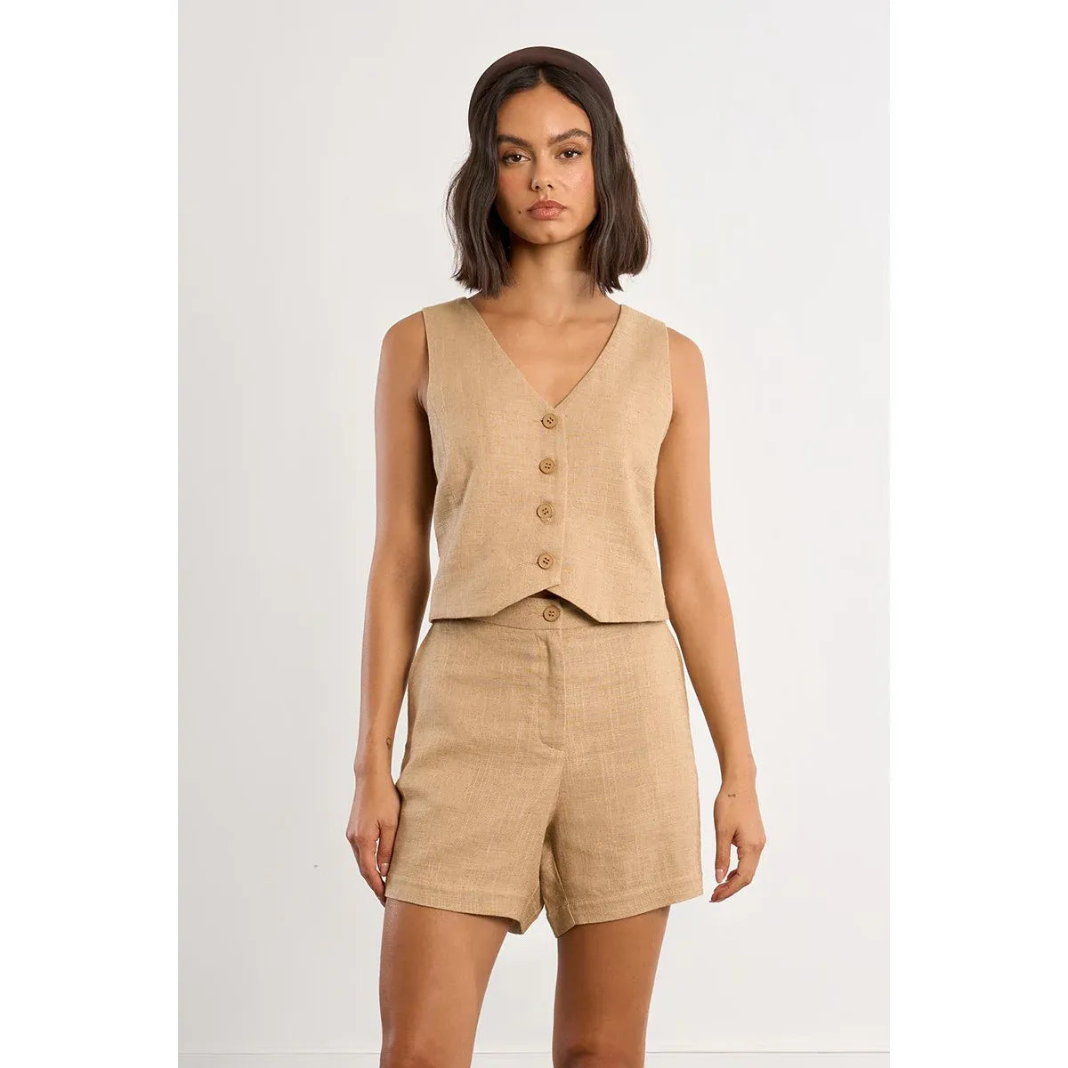 Sienna Summer Linen Vest