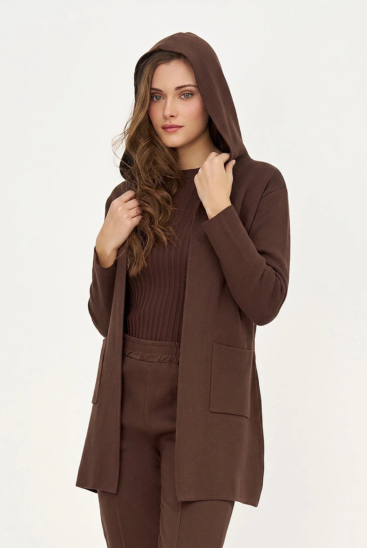Hudson Hooded Cardigan