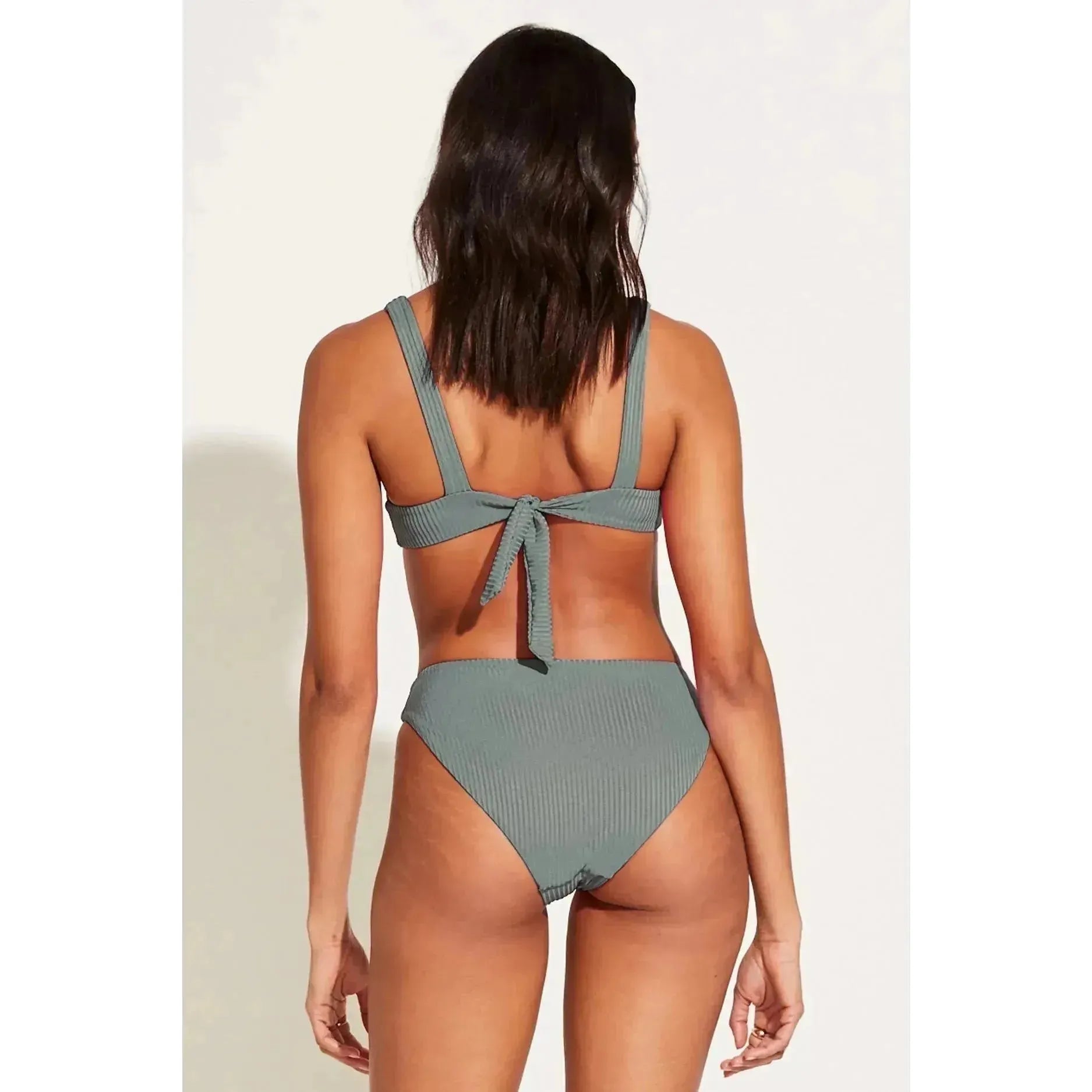 EcoRib Cali High Leg Classic Coverage Bottom
