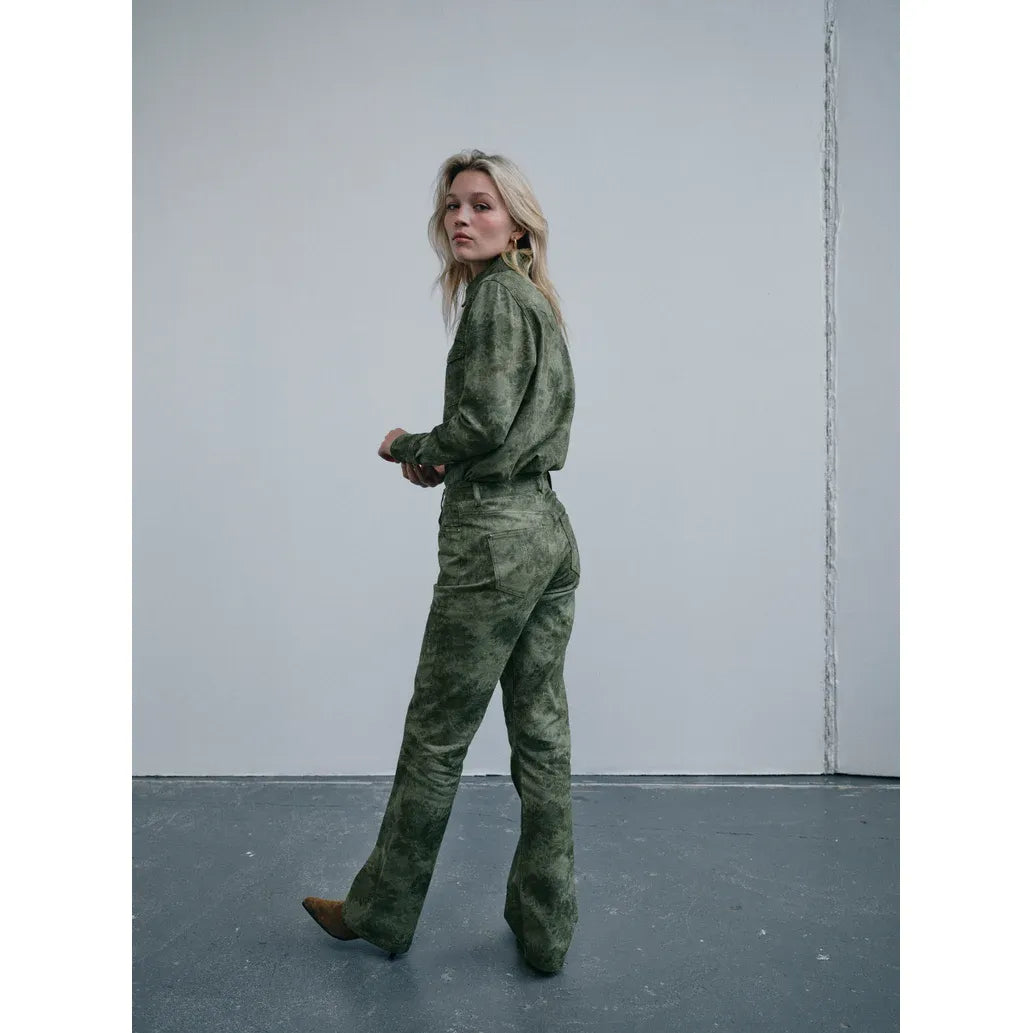 MMMarlena Print Jeans | Flare Fit | 32"