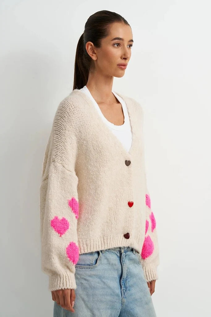 Avery Heart Cardi