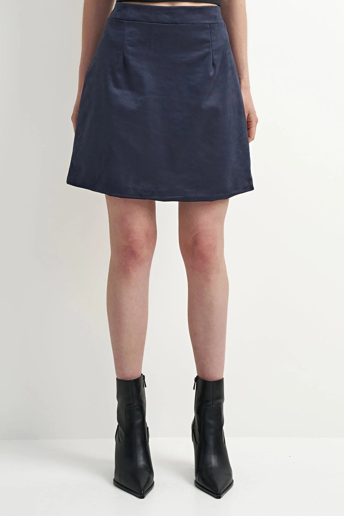 Nubuck Mini Skirt