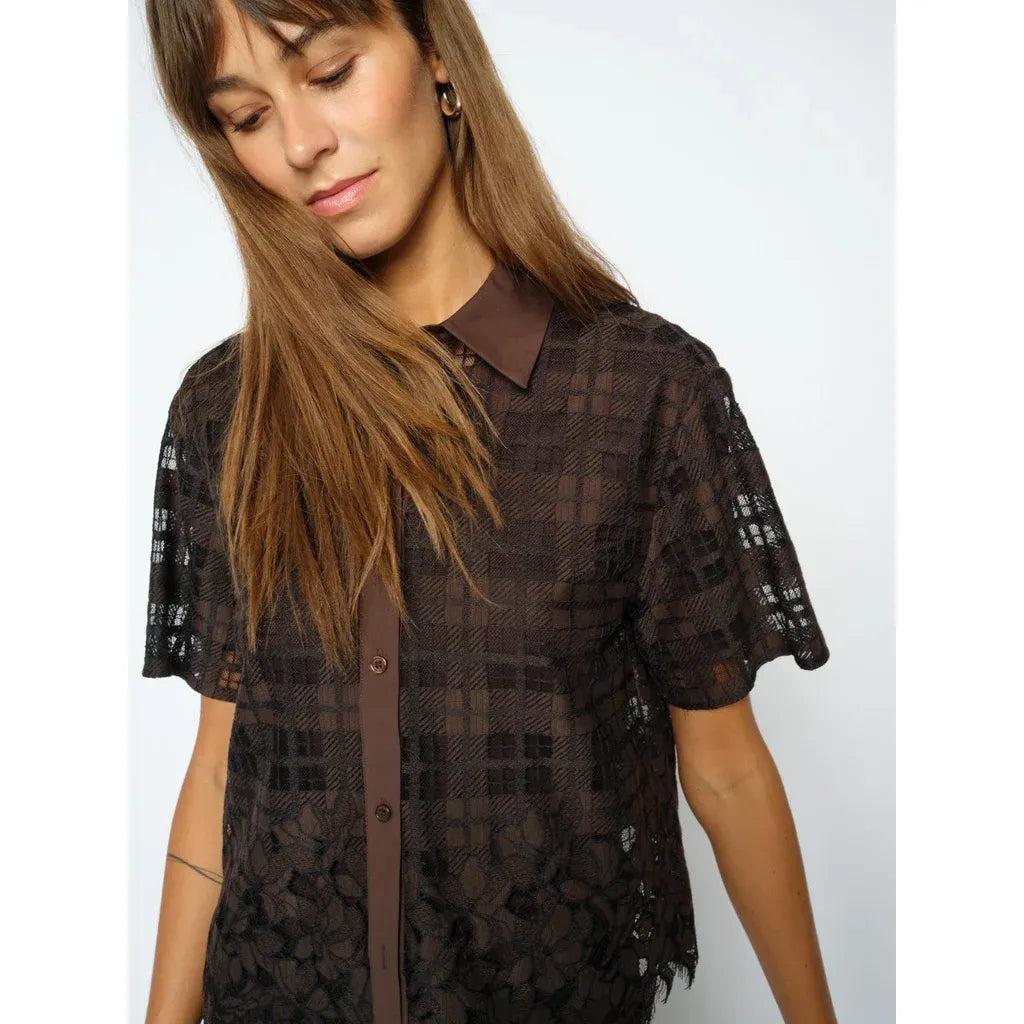 MMLia Checko SS Lace Shirt
