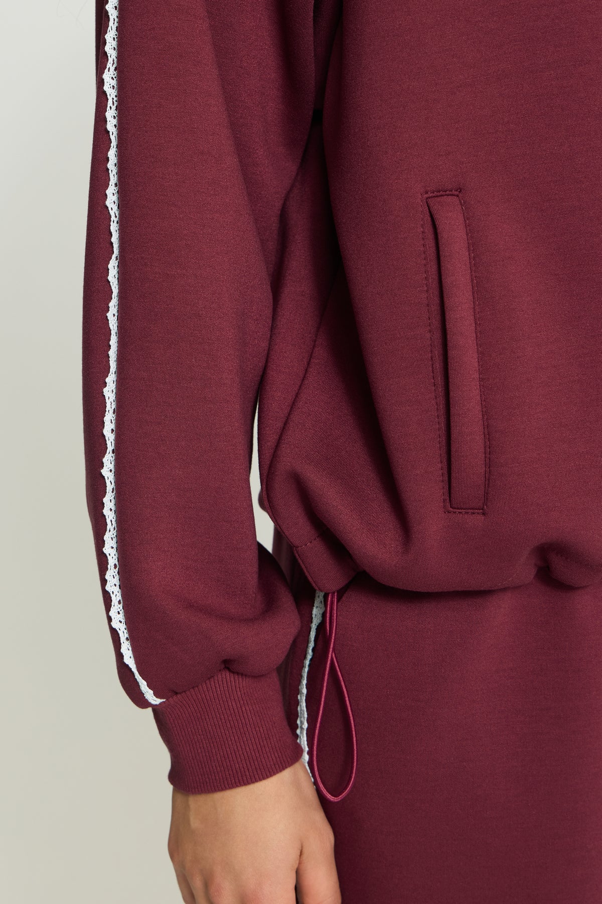 IHKATE Zip Up Sweater Jacket