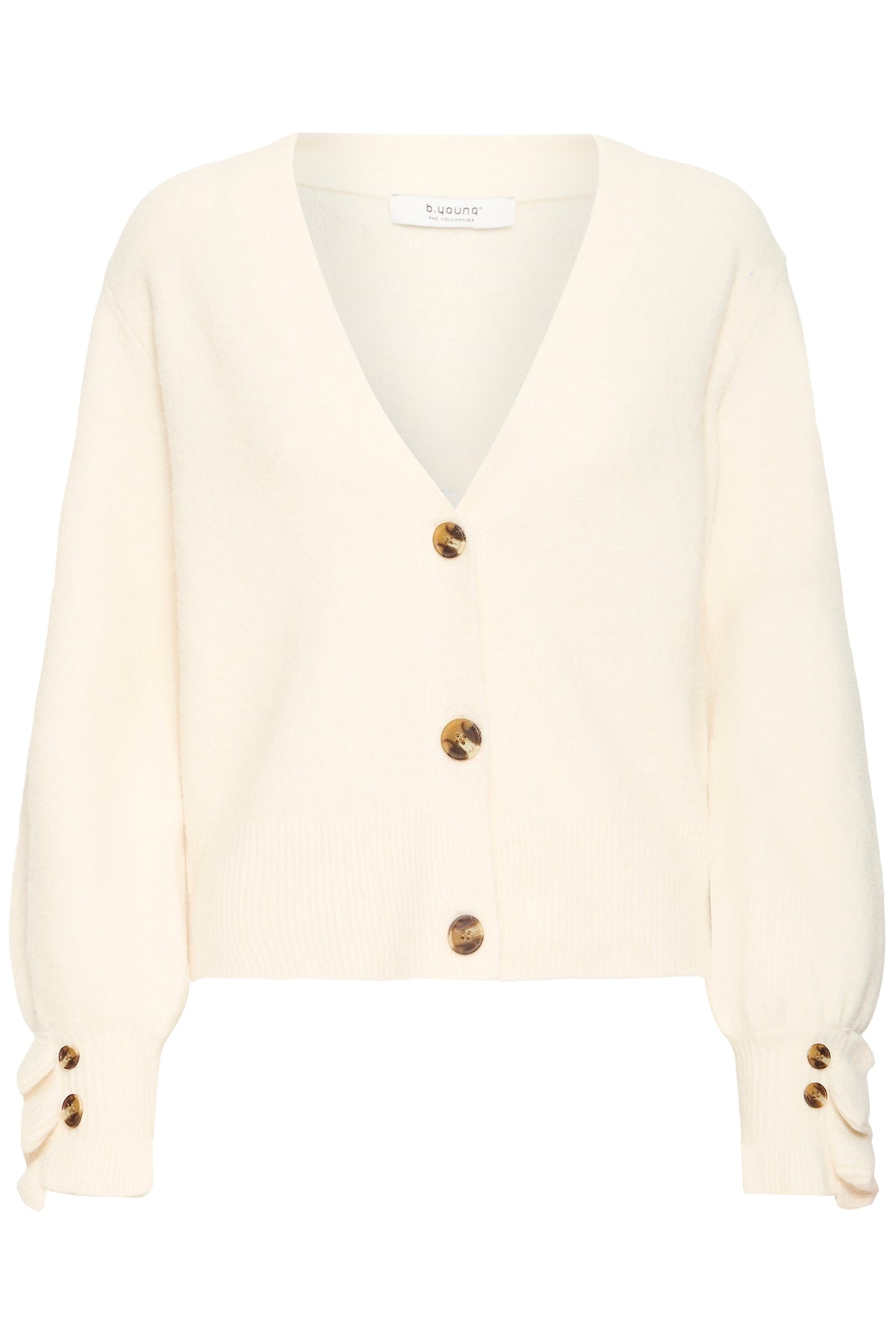 BYOMEA Frill Cardigan