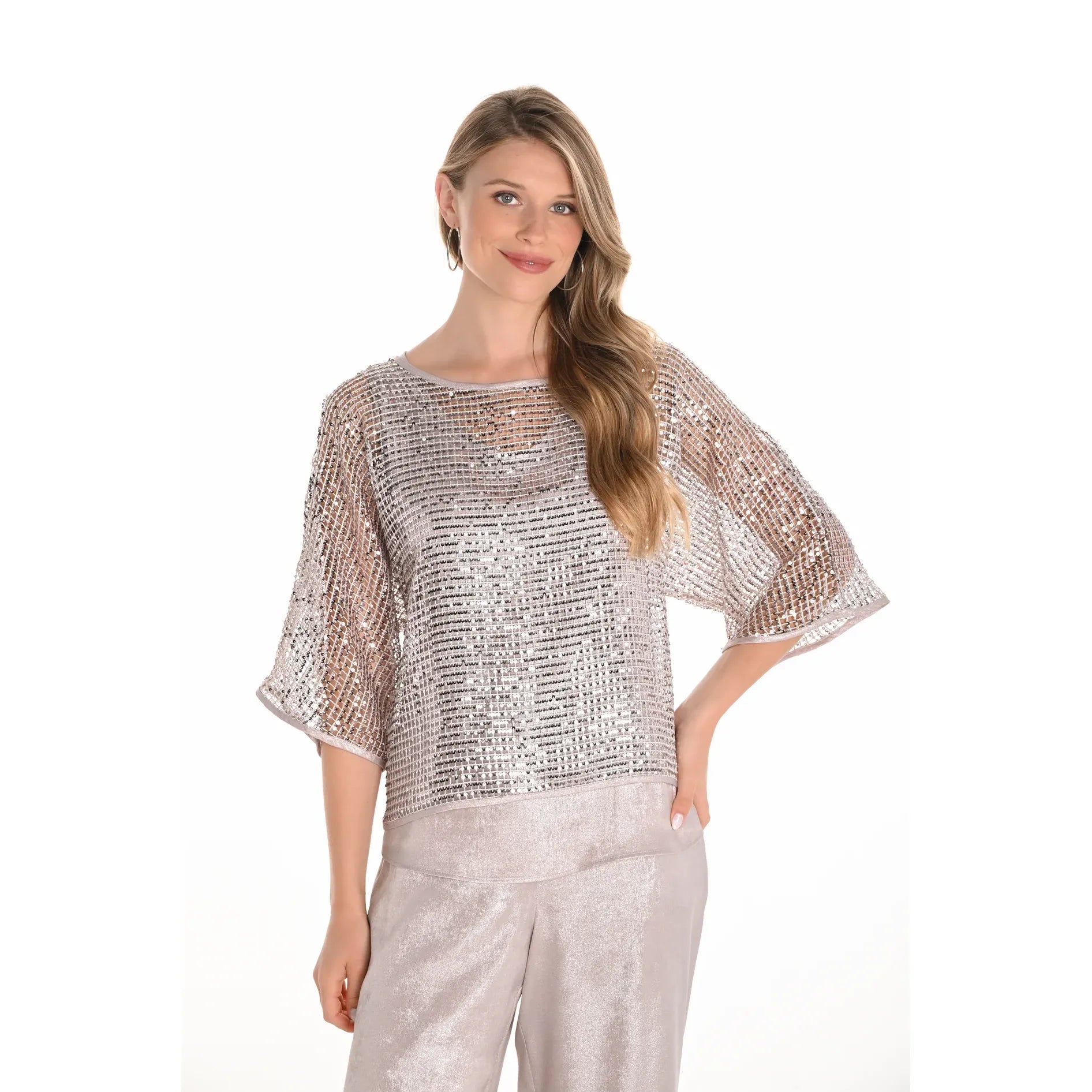 Silver Champagne Pullover – Style 251181