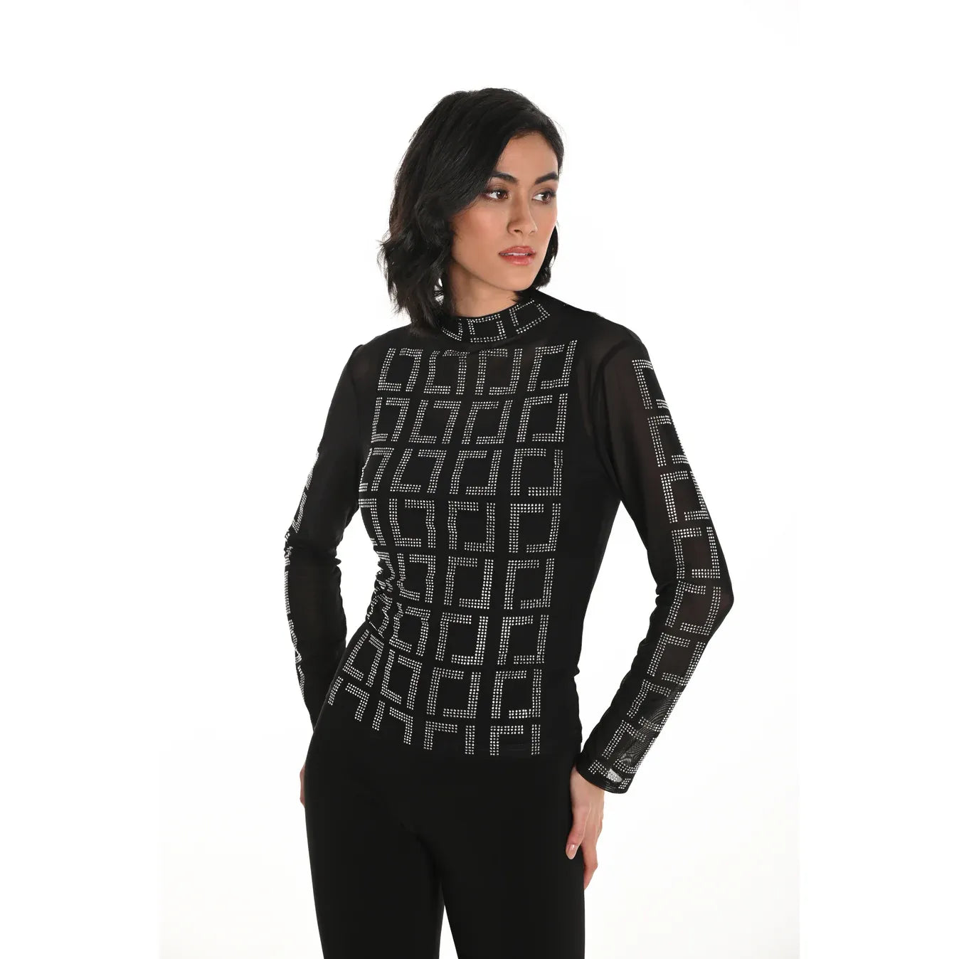 Frank Lyman Embellished Top
