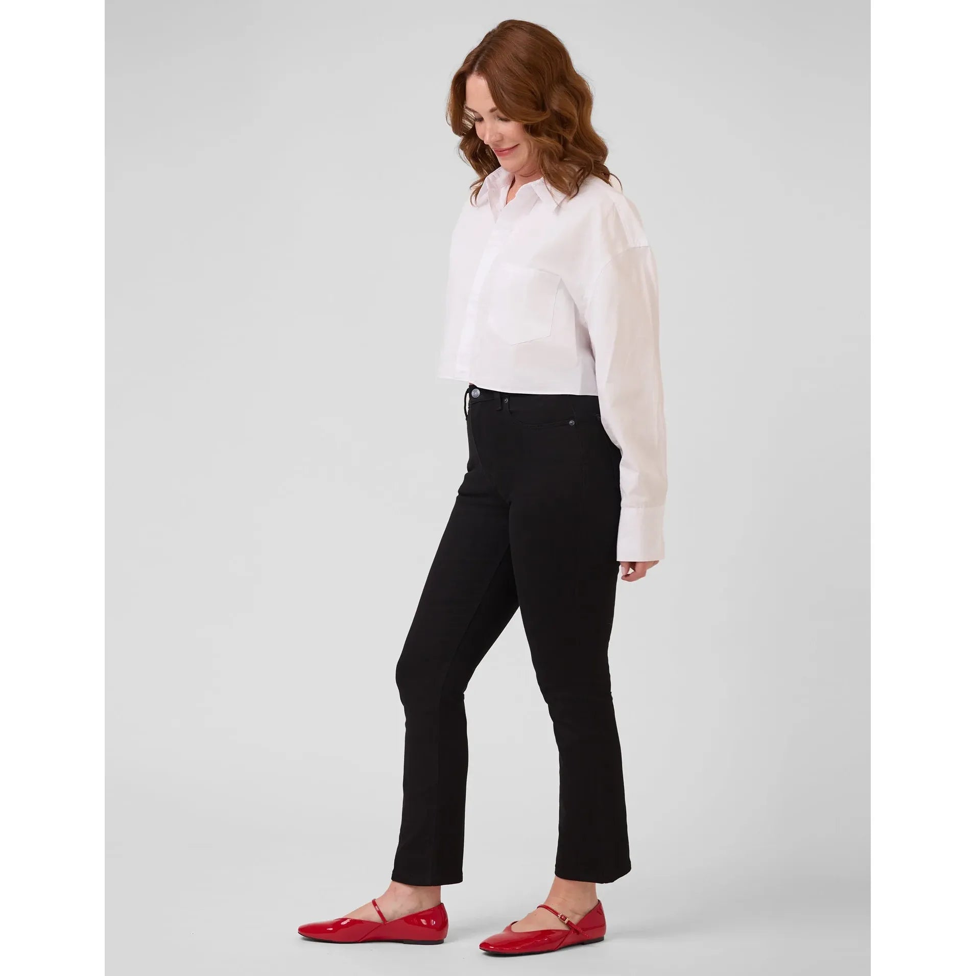 CHLOE STRAIGHT JEANS | Black