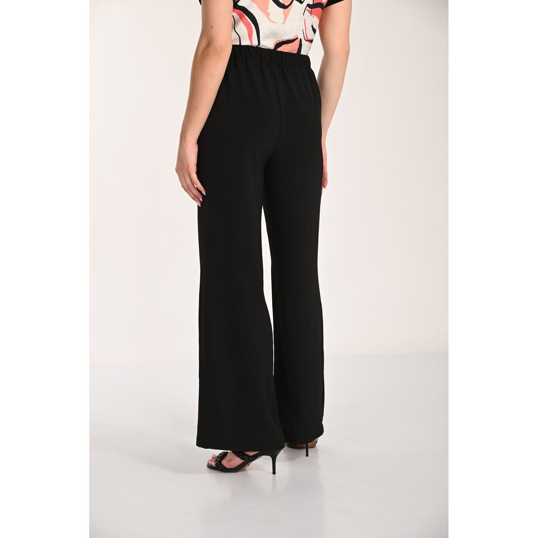 High-Waisted Wide-leg Trousers - Style 266431