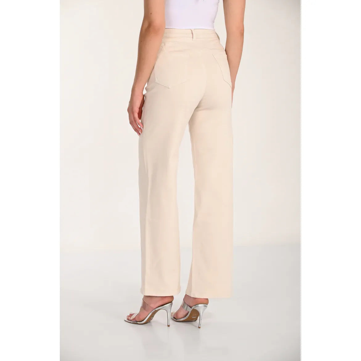 Frank Lyman Beige Denim Jeans - Style 266555