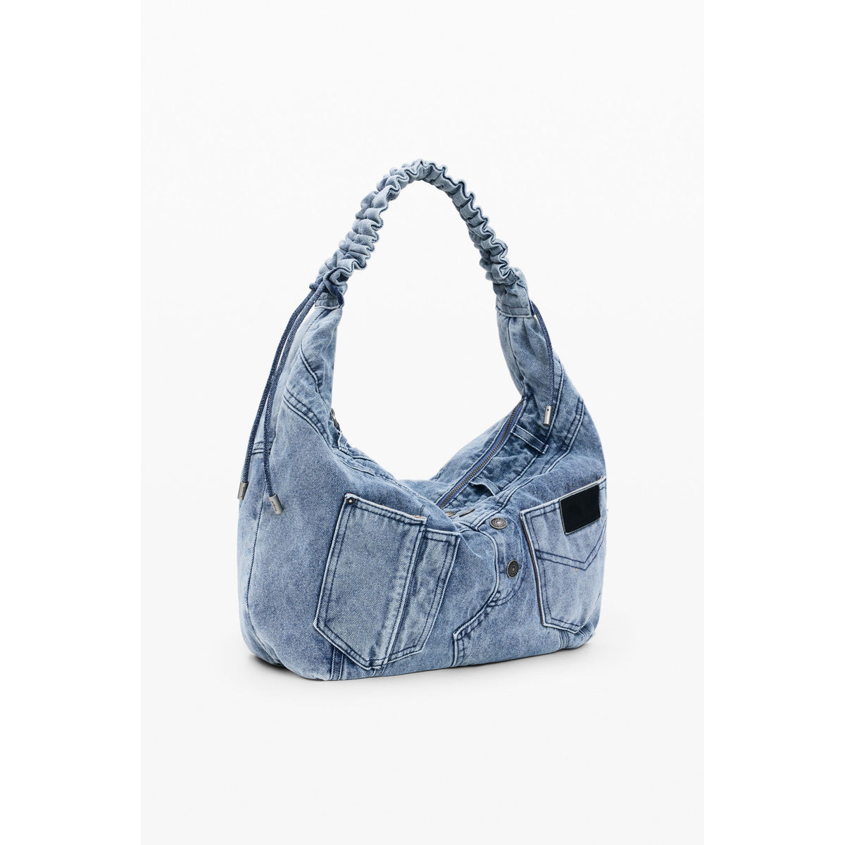 Denim Slouch Bag