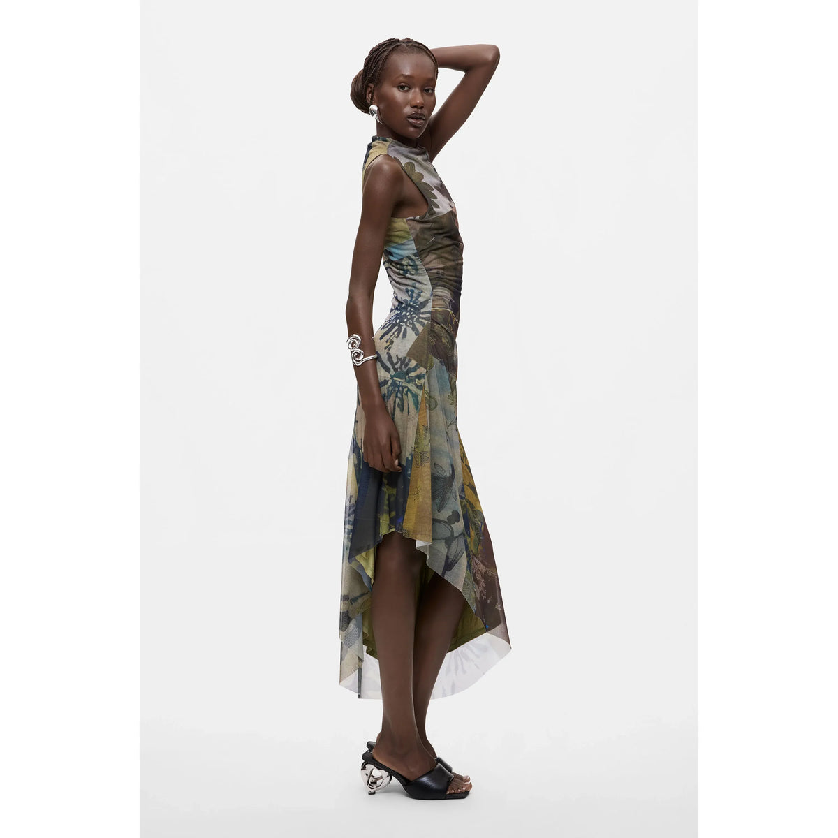 Asymmetrical Sleeveless Dress