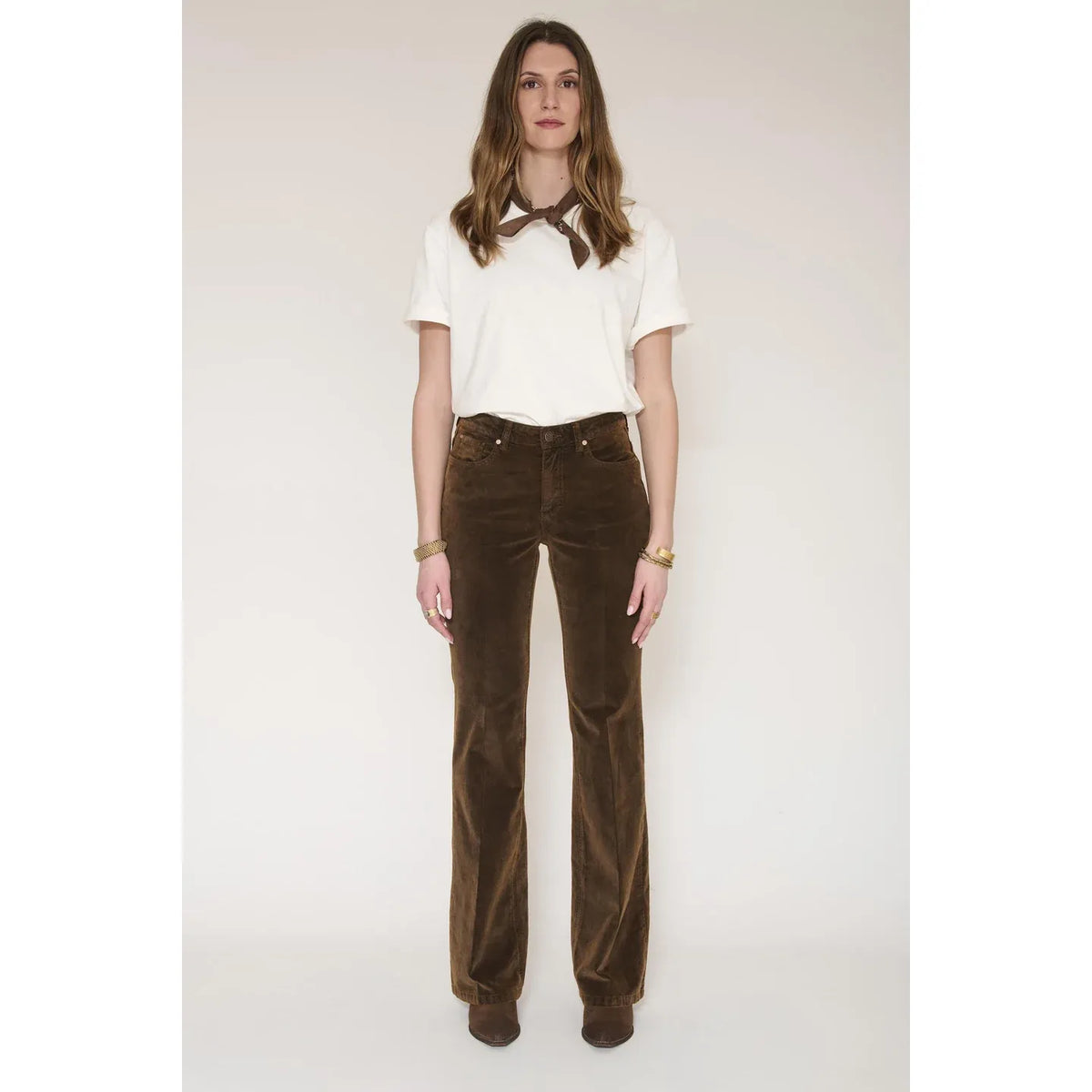 The Harley Cotton Suede Pants