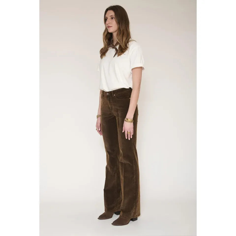 The Harley Cotton Suede Pants
