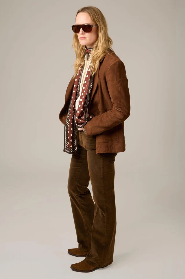 The Harley Cotton Suede Pants