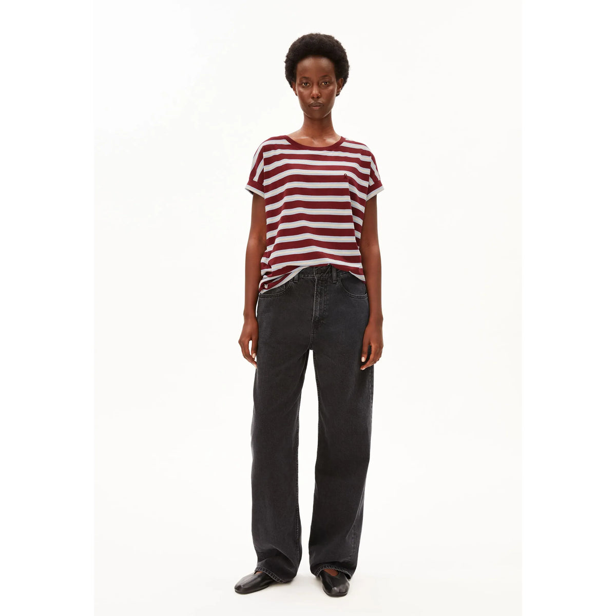 IDAARA STRIPES T-SHIRT | 100% Organic Cotton