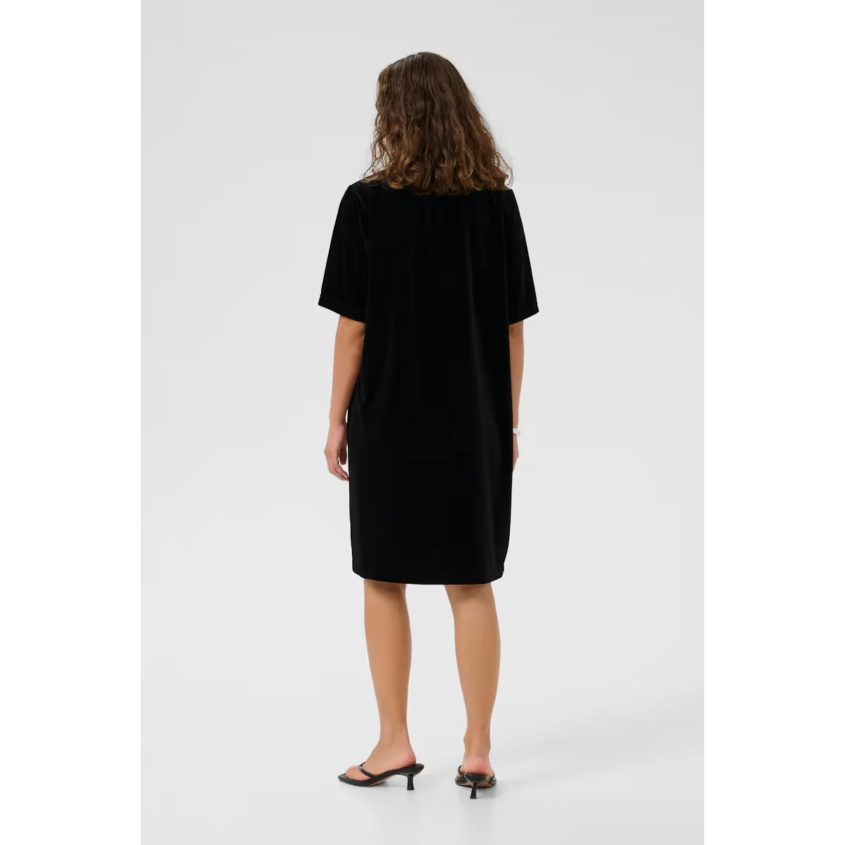 CUzoe Velour Dress
