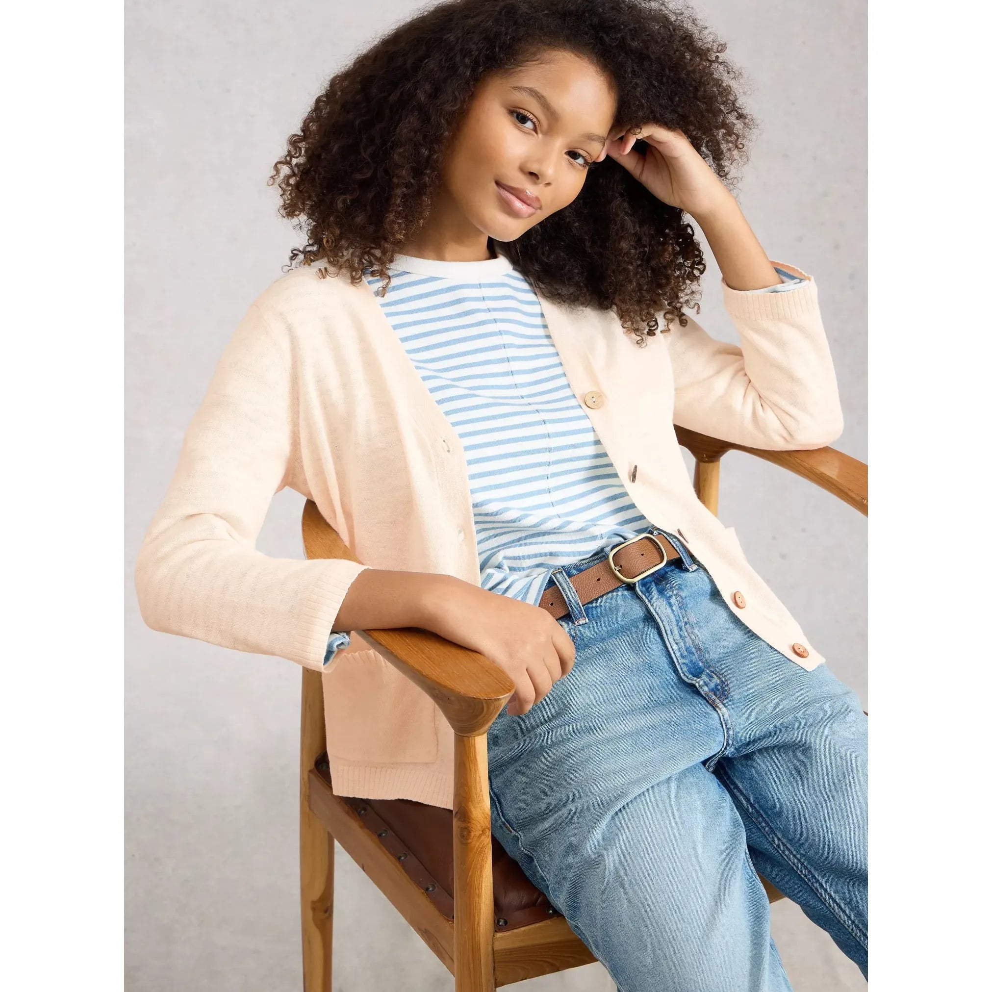 Nova Linen Blend Cardi